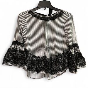 Zara striped top